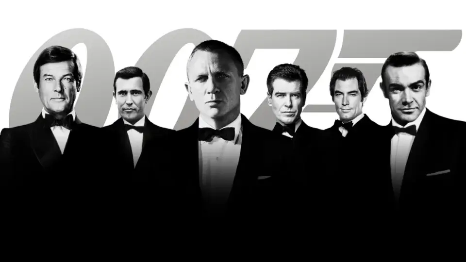 The actors of James Bond.