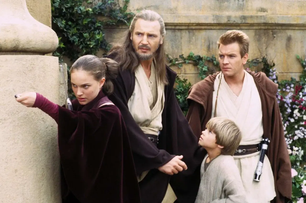 The Phantom Menace Naboo escape.