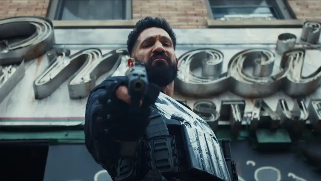 Jon Bernthal as The Punisher in The Punisher: One Last Kill.
