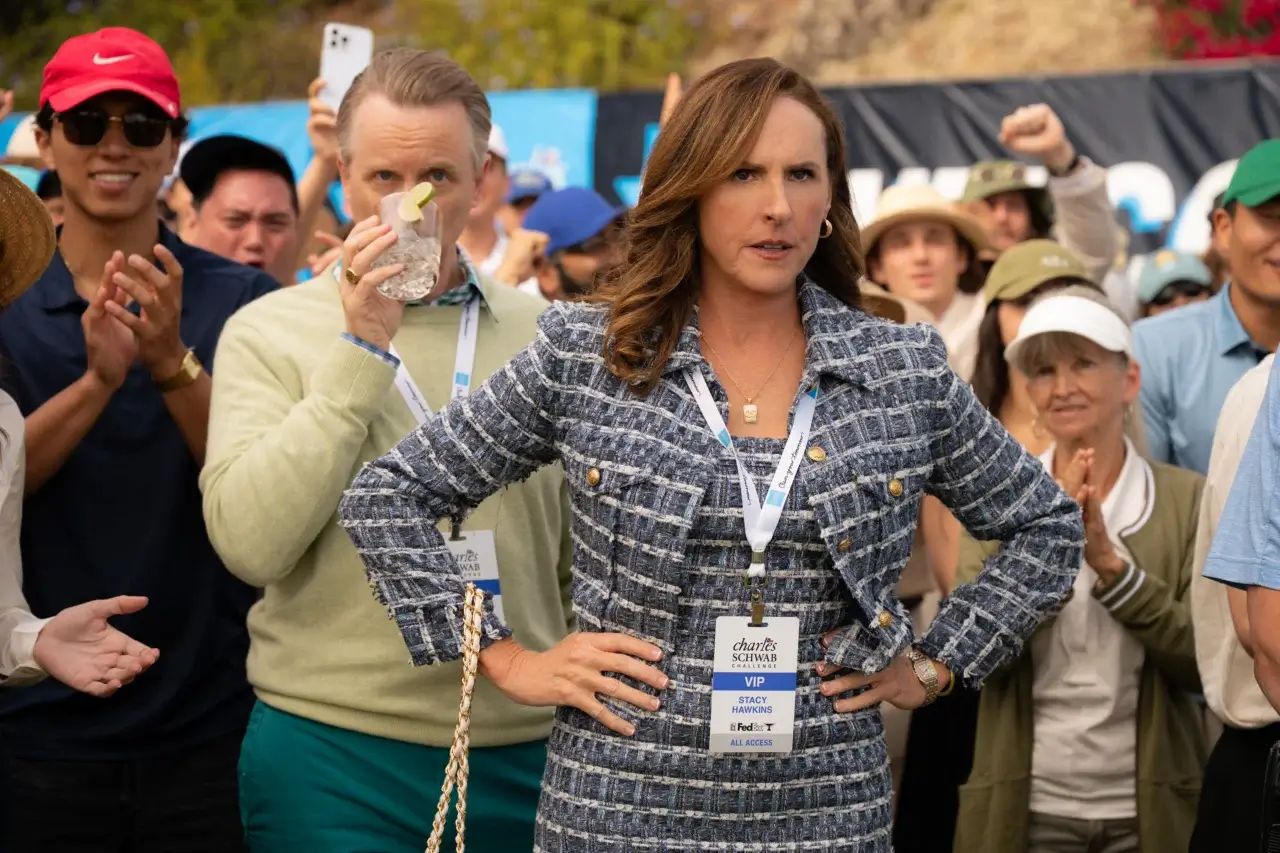 Molly Shannon and David Hornsby in The Hawk.