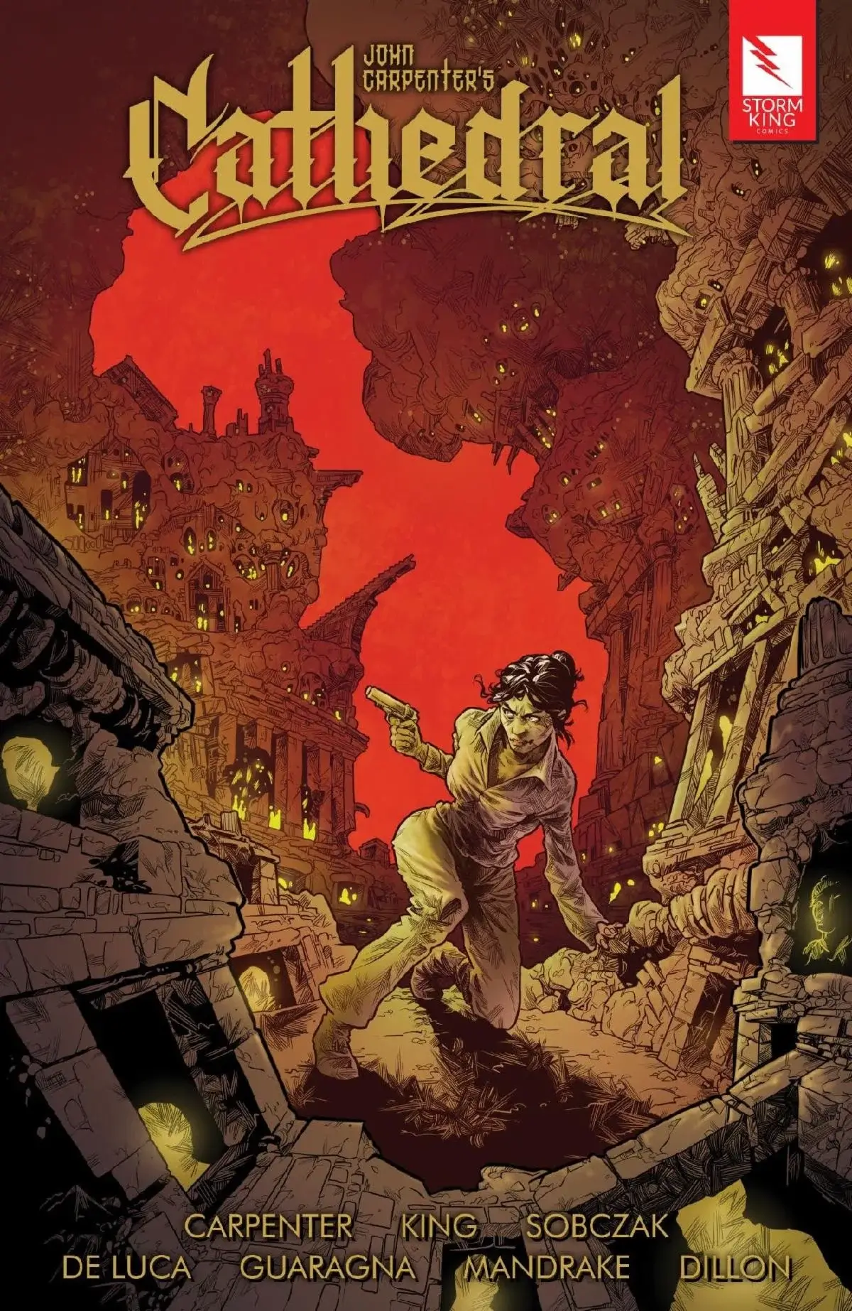 John Carpenter's Cathedral graphic novel cover.