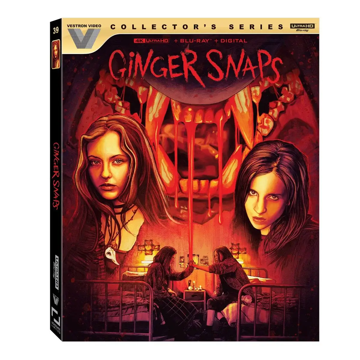 Ginger Snaps 4K UHD cover.