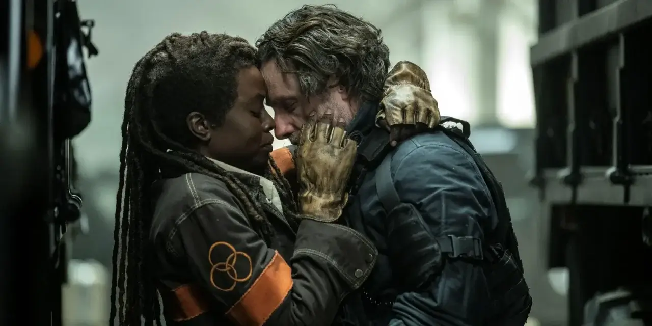 Rick and Michonne in The Walking Dead: The Ones Who Live