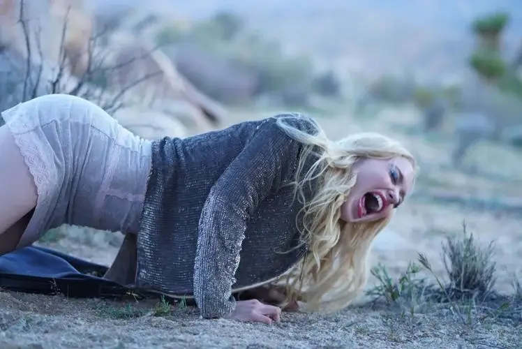 Chloe Cherry screaming in Find Your Friends.
