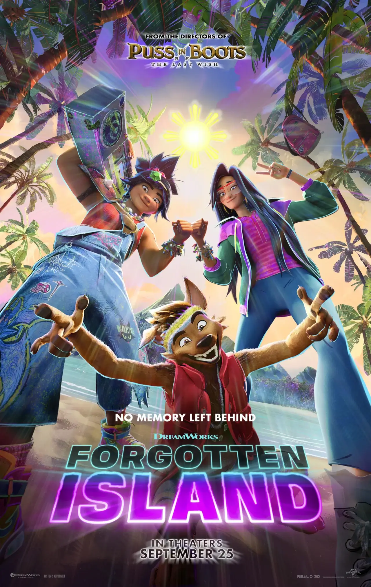 Forgotten Island NA poster