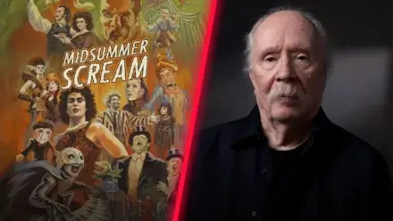 Midsummer Scream poster. John Carpenter image credit to: Sophie Gransard