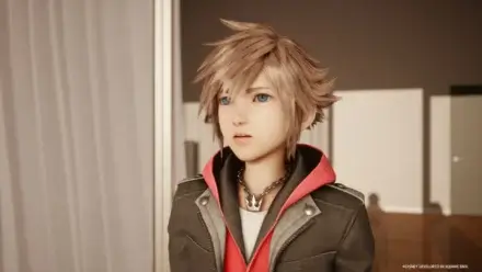Sora looks out at the sunlight in Kingdom Hearts IV.