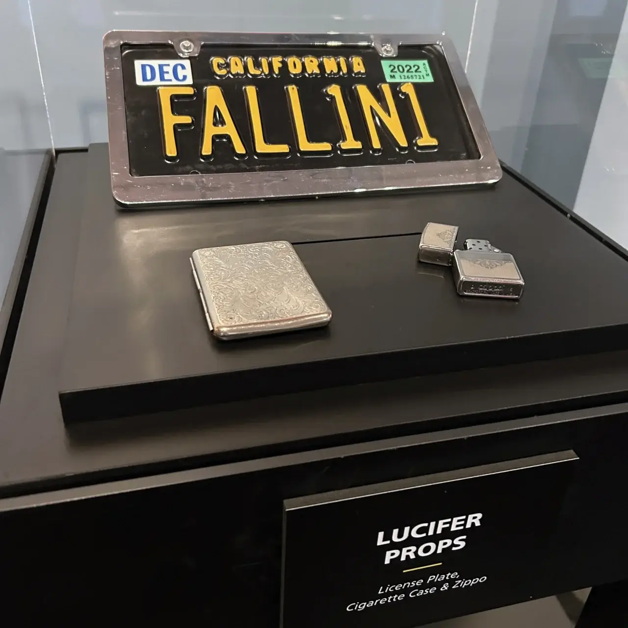 Lucifer Props in the new Warner Bros. Studio Tour.
