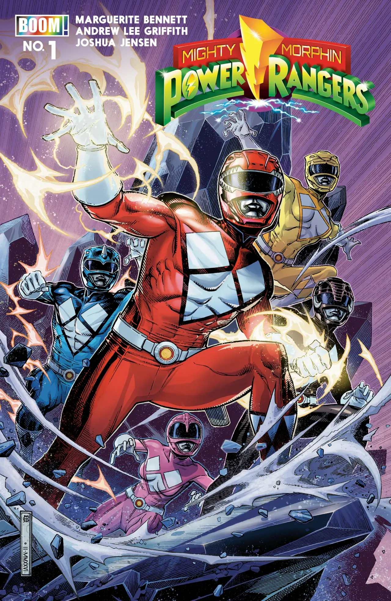 Mighty Morphin Power Rangers (2026) #1 cover A