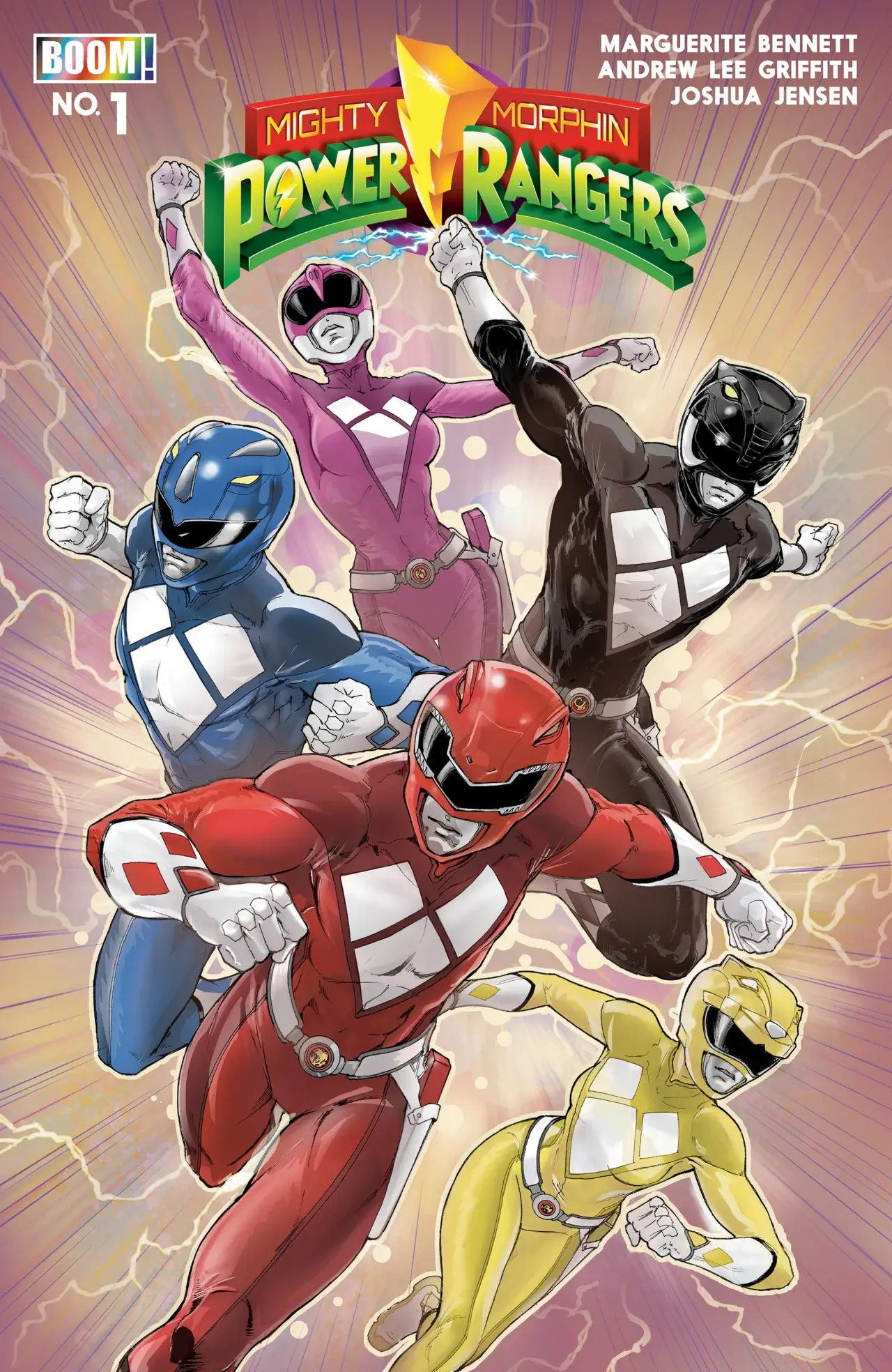 Mighty Morphin Power Rangers (2026) #1 cover B