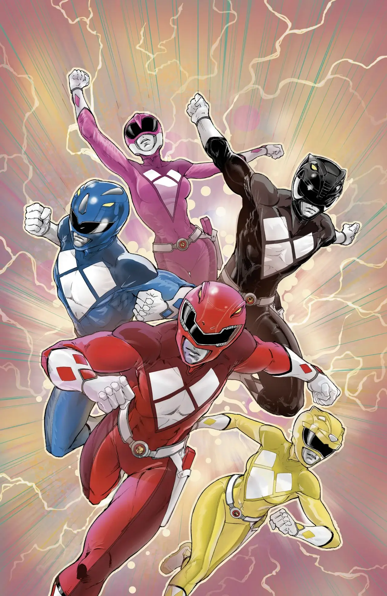 Mighty Morphin Power Rangers (2026) #1 cover F