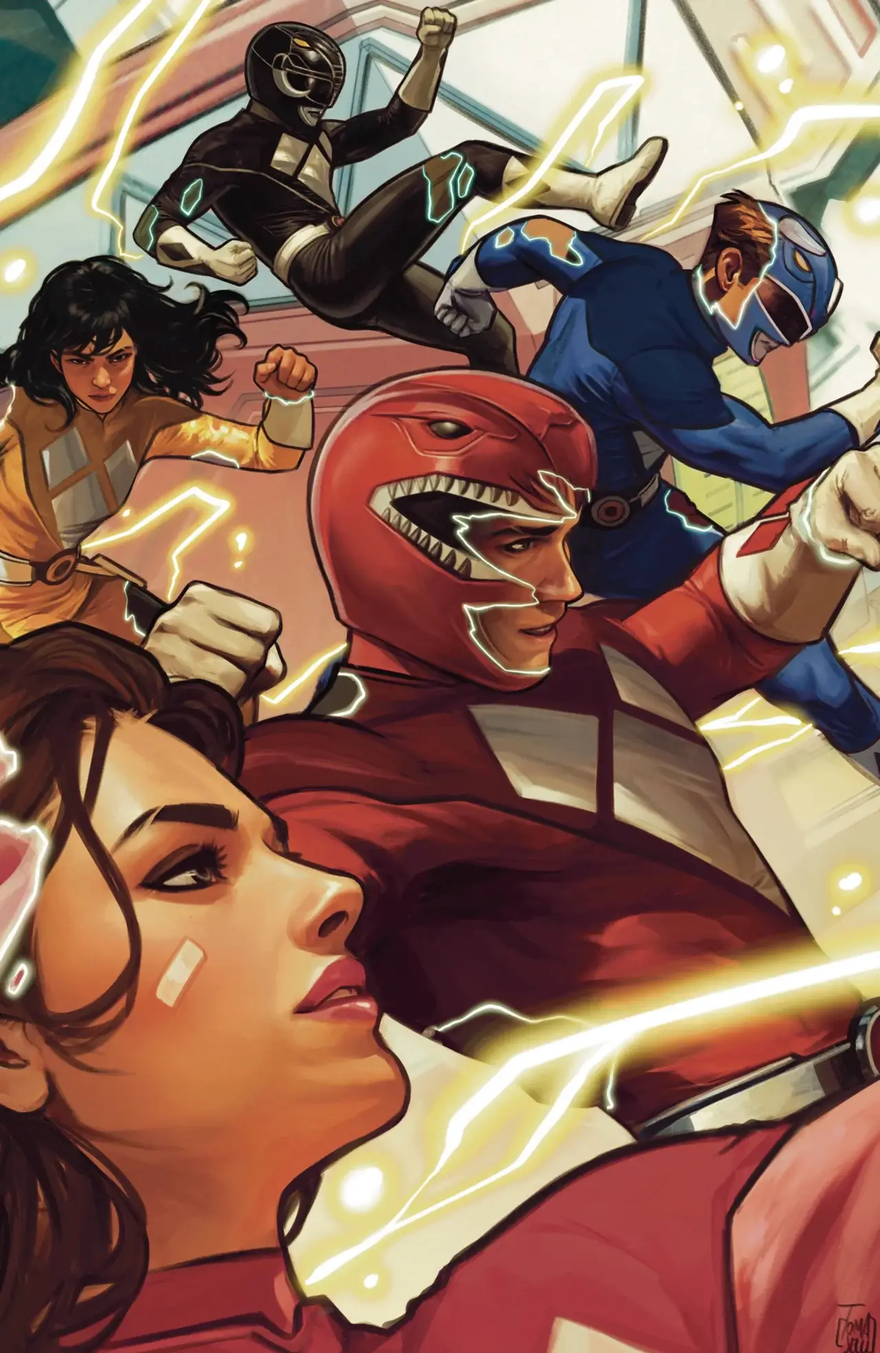 Mighty Morphin Power Rangers (2026) #1 cover H
