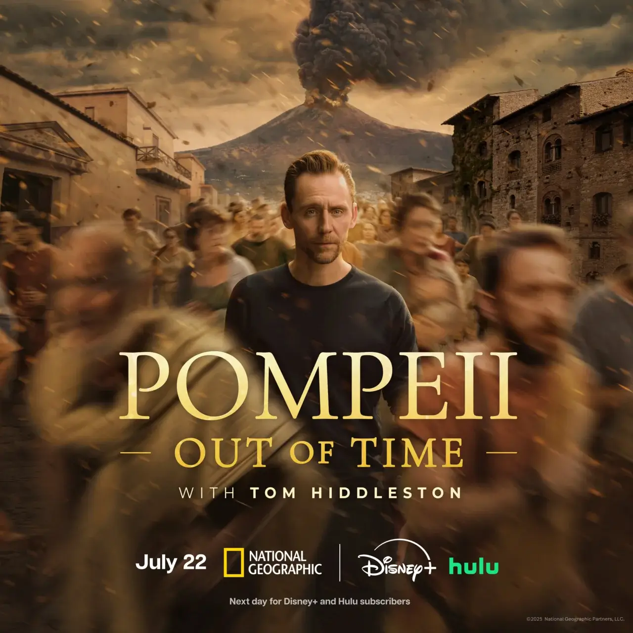 Pompeii: Out of Time with Tom Hiddleston key visual