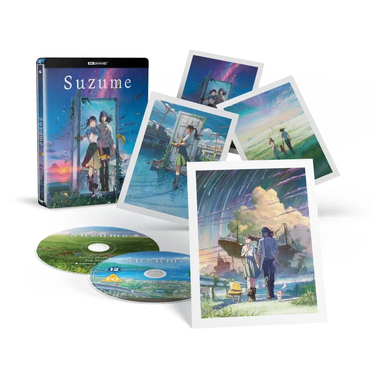 Suzume SteelBook spread