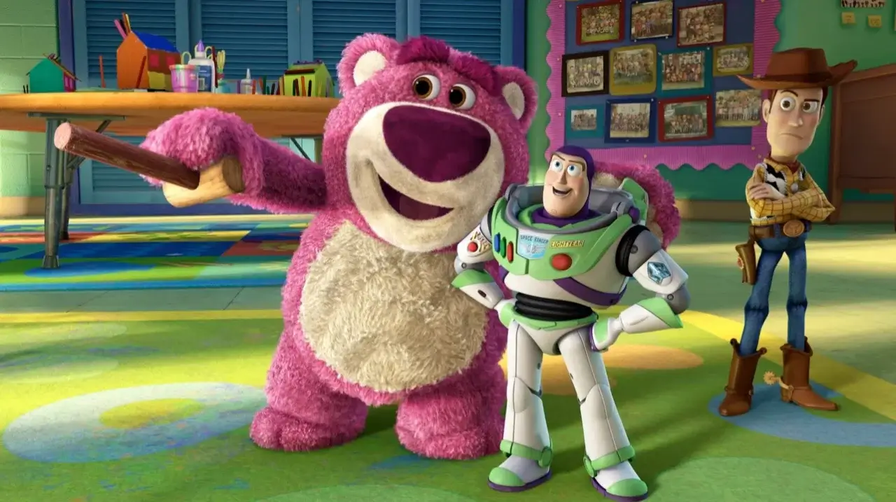 The toys in Toy Story 3.