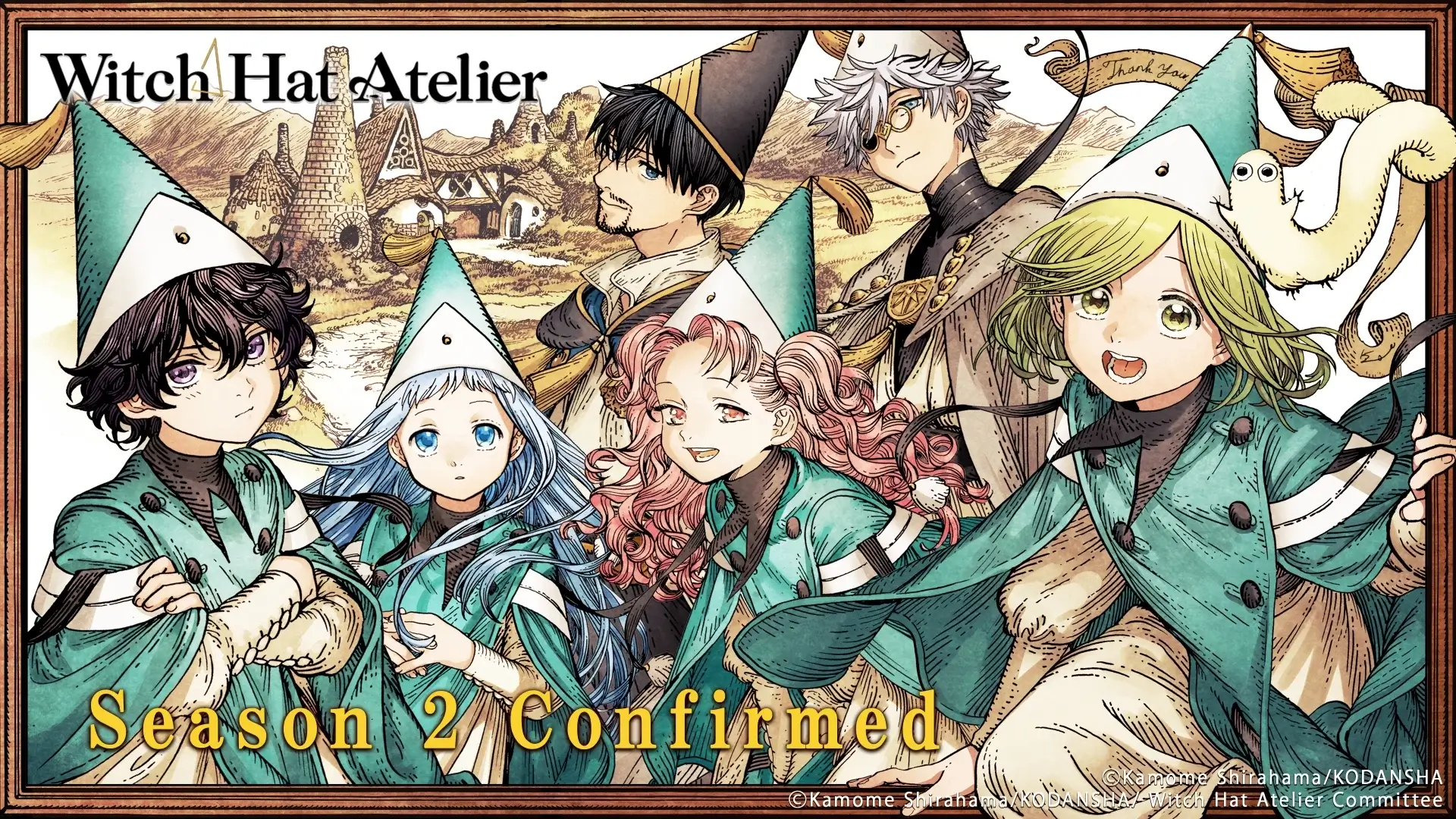 Crunchyroll Acquires ‘Witch Hat Atelier' Season 2