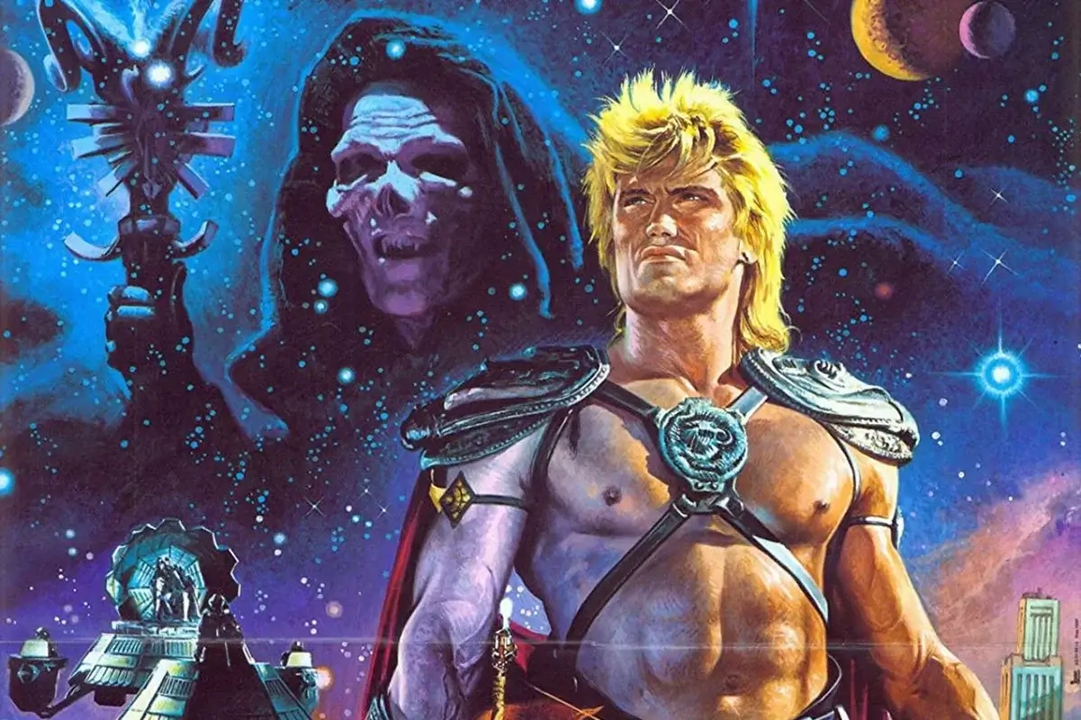 The original poster for Masters of the Universe.