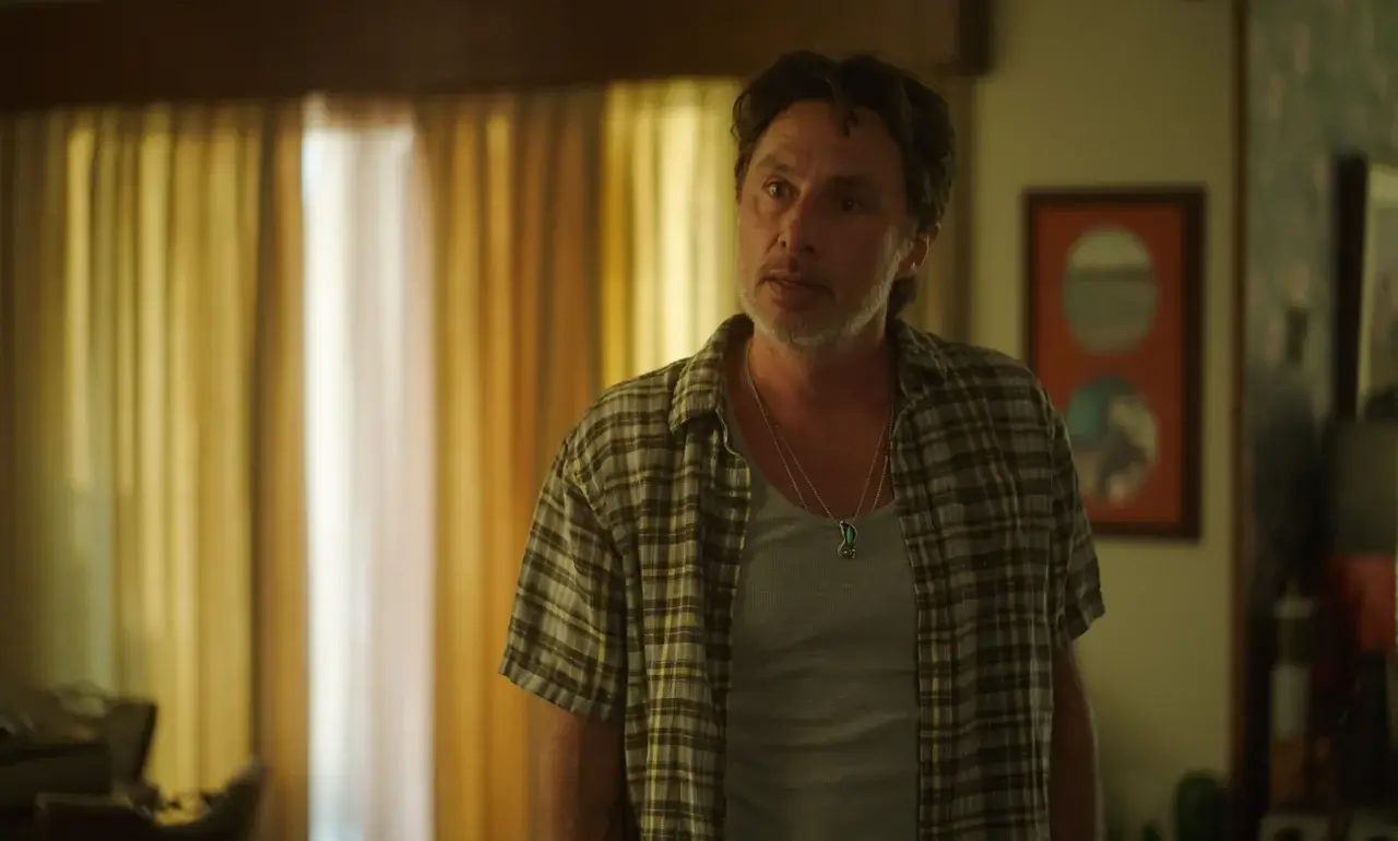 Zach Braff stars as Curtis in director Hayley Kiyoko’s GIRLS LIKE GIRLS, a Focus Features release.
