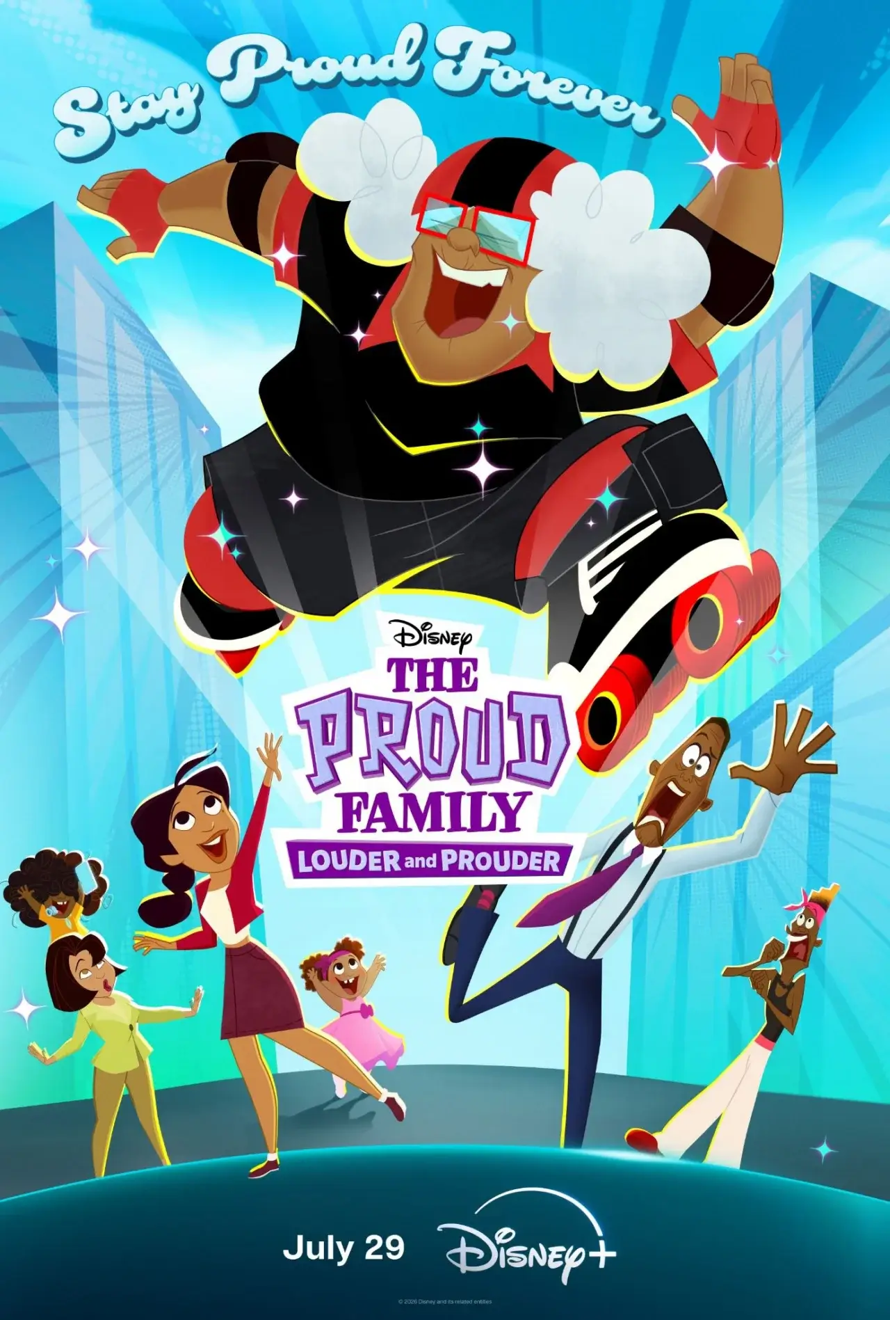 The Proud Family Louder and Prouder Poster.