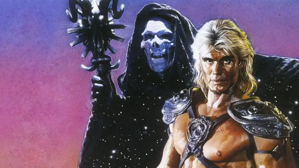 He-Man and Skeletor in Masters of the Universe.