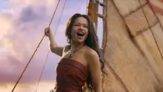 girl on a boat