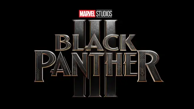 Black Panther 3 logo.