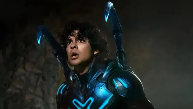 Blue Beetle from the movie.
