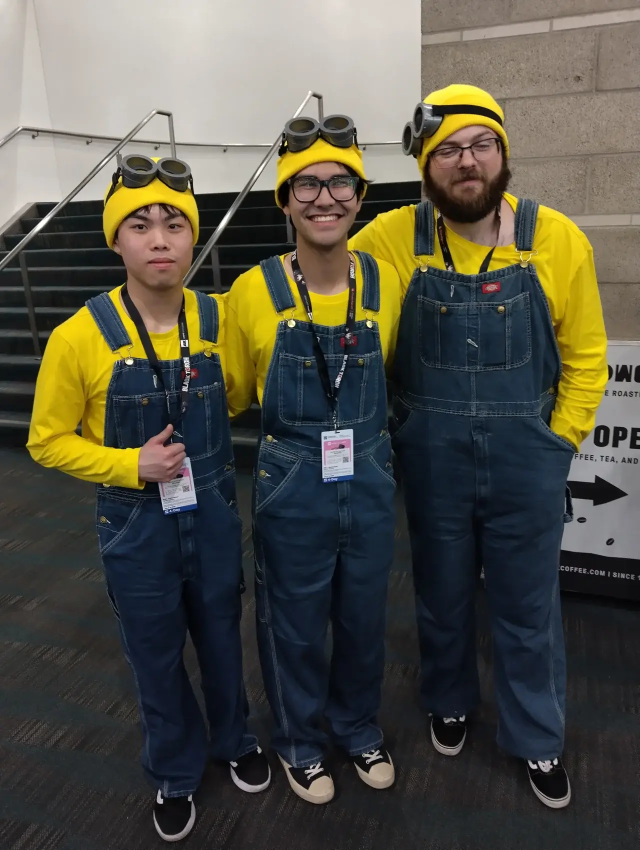 Minions cosplay at AX 2026