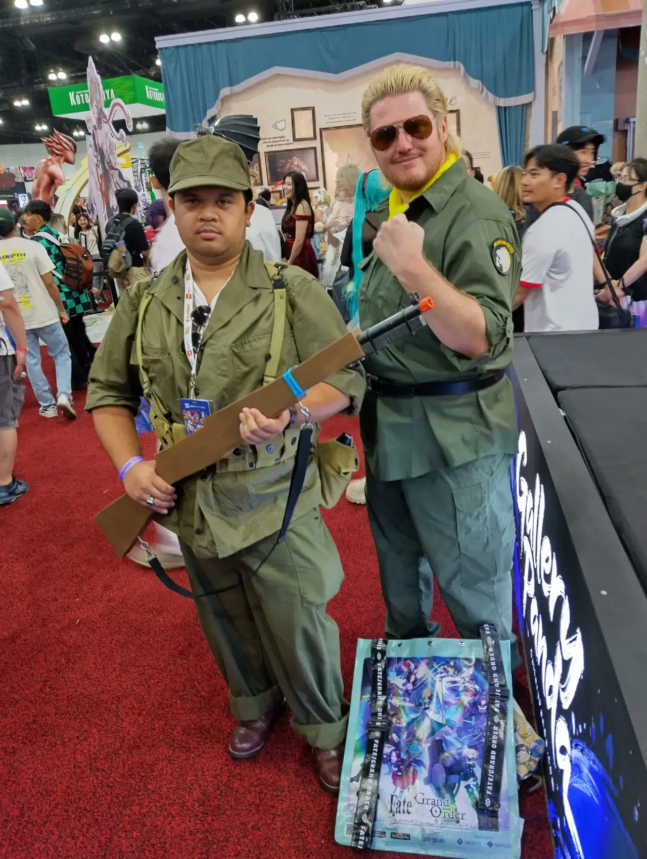 Metal Gear + The Great Raid cosplay at AX 2026
