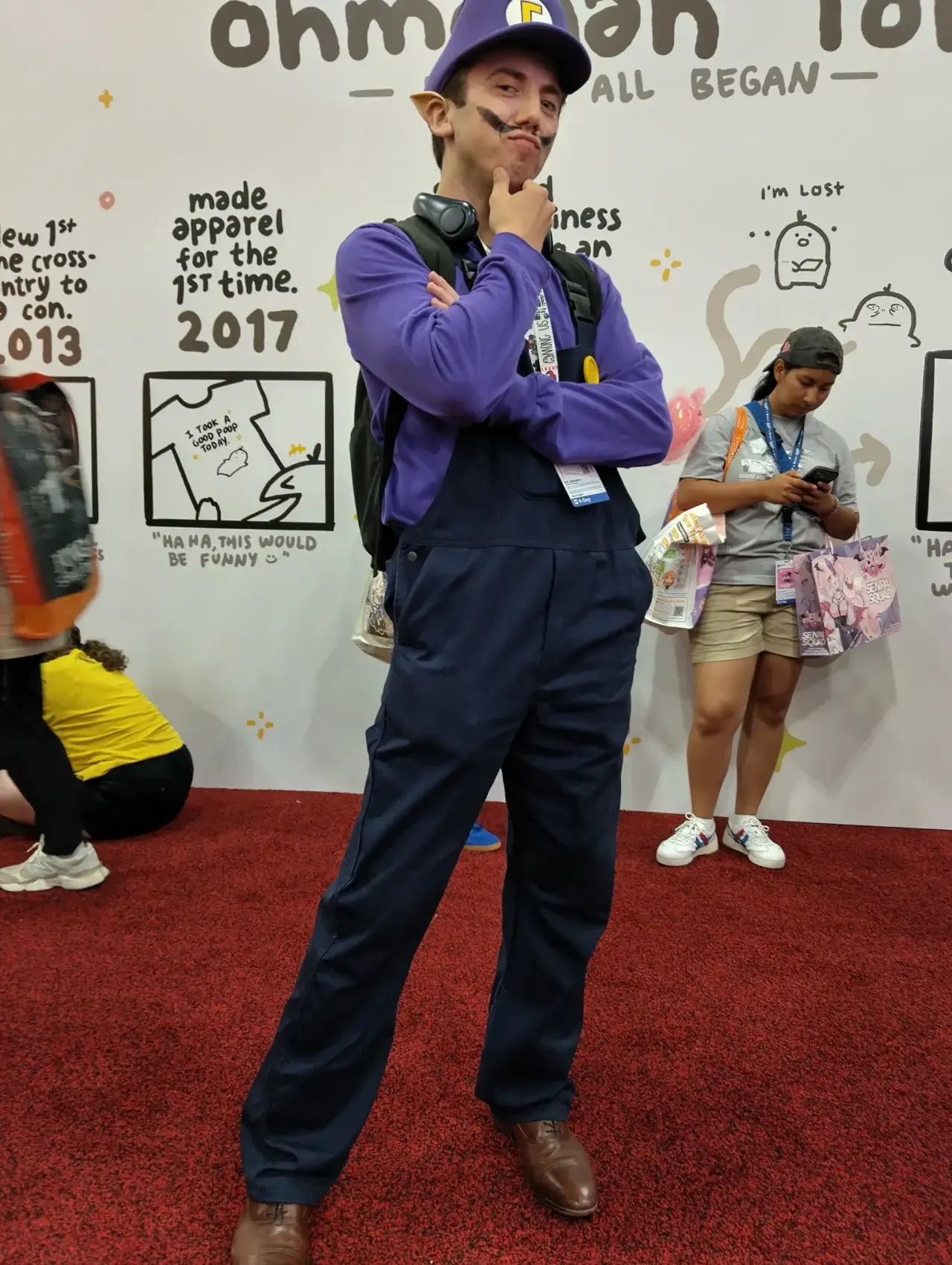 Mario cosplay at AX 2026 1