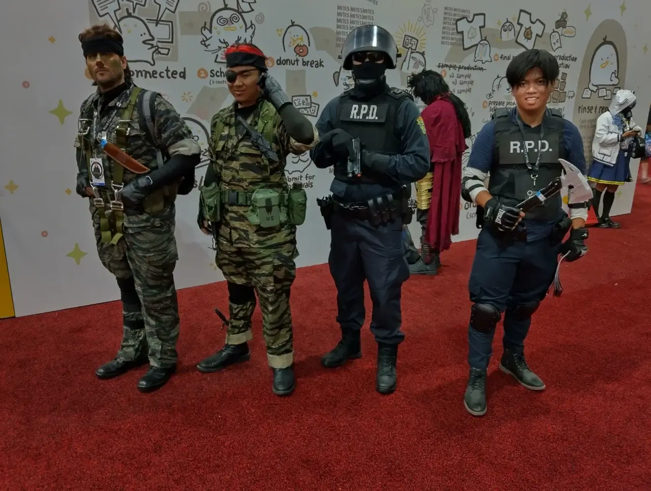 Metal Gear + Resident Evil cosplay at AX 2026 1