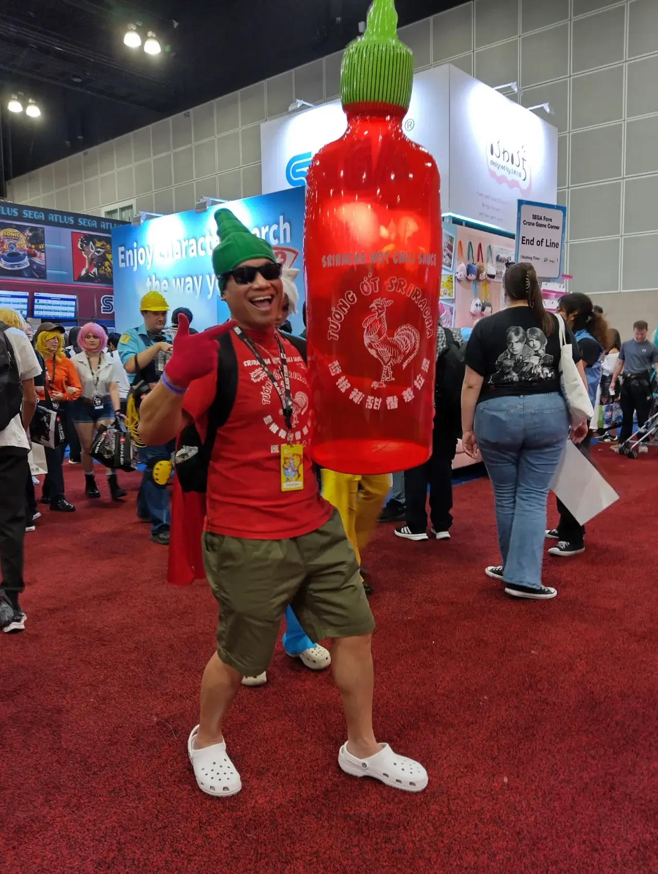 Sriracha cosplay at AX 2026 1