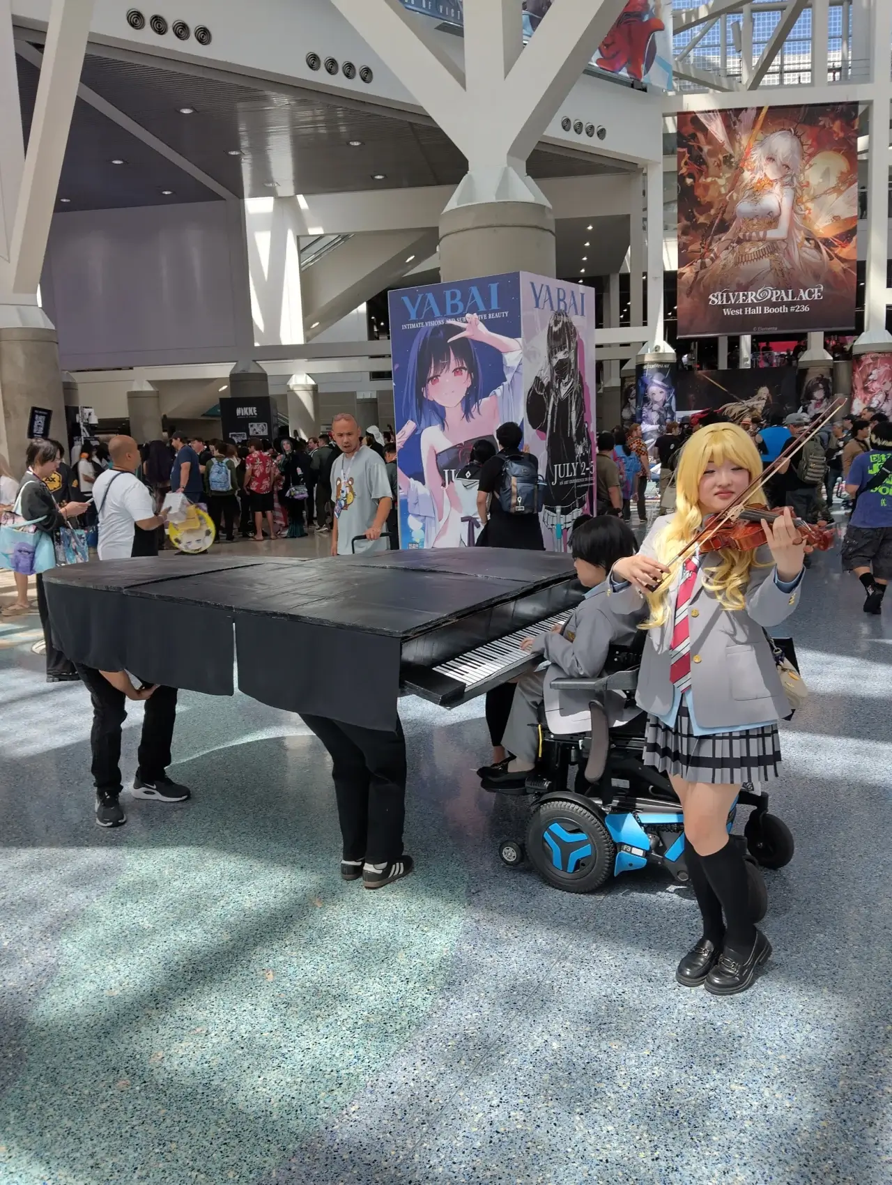 Your Lie in April + Piano cosplay in AX 2026 1
