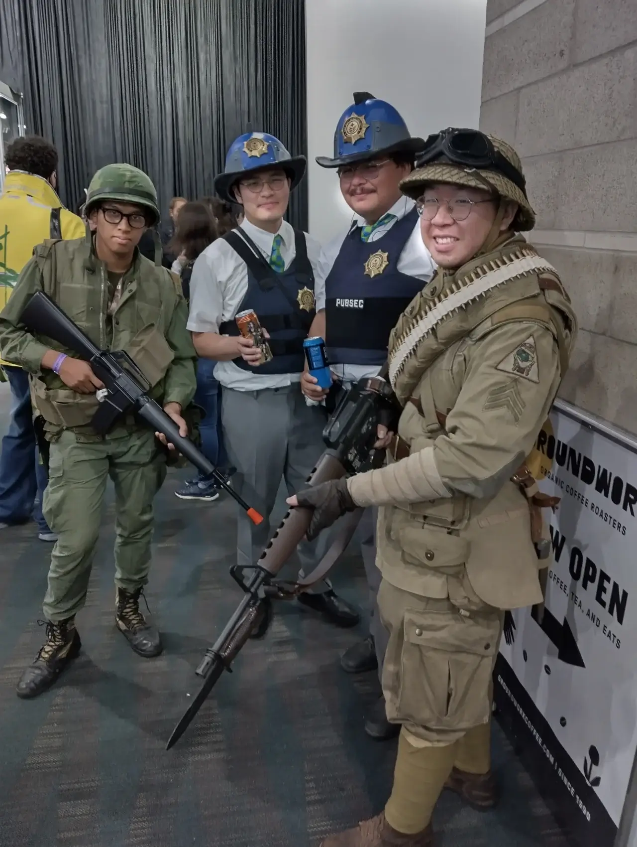 Vietnam War + Zenless Zone Zero + Fallout: New Vegas cosplay at AX 2026