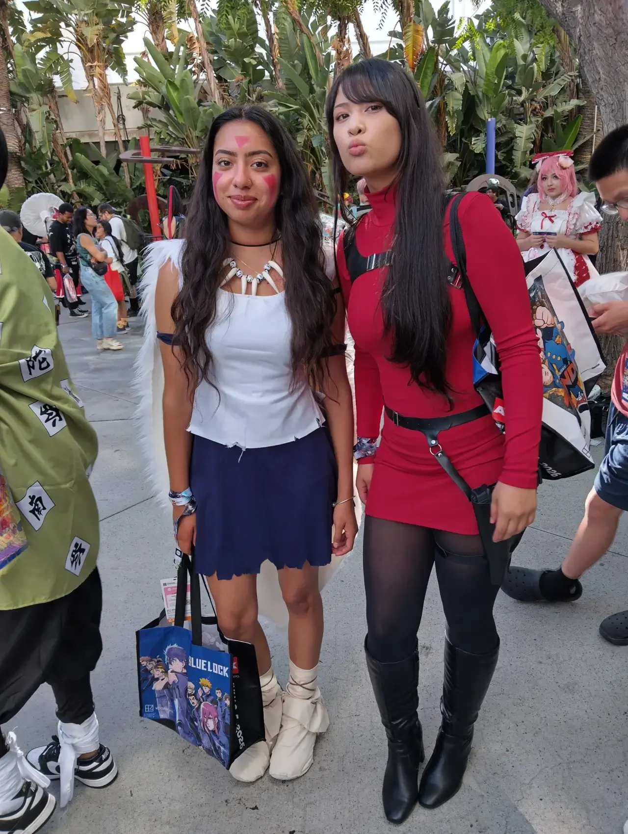Princess Mononoke + Resident Evil cosplay at AX 2026 1