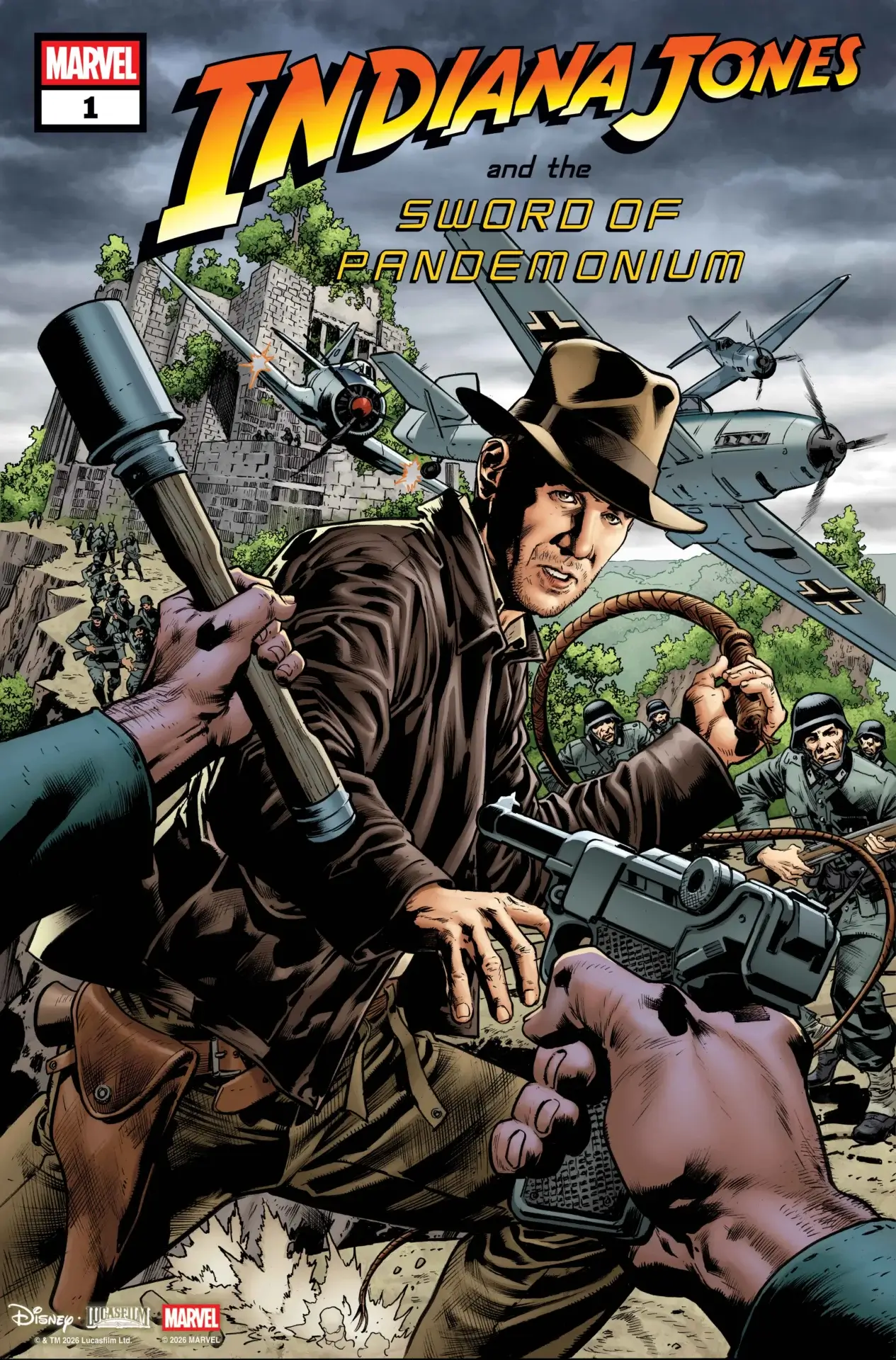 Indiana Jones and the Sword of Pandemonium #1 by Bryan Hitch
