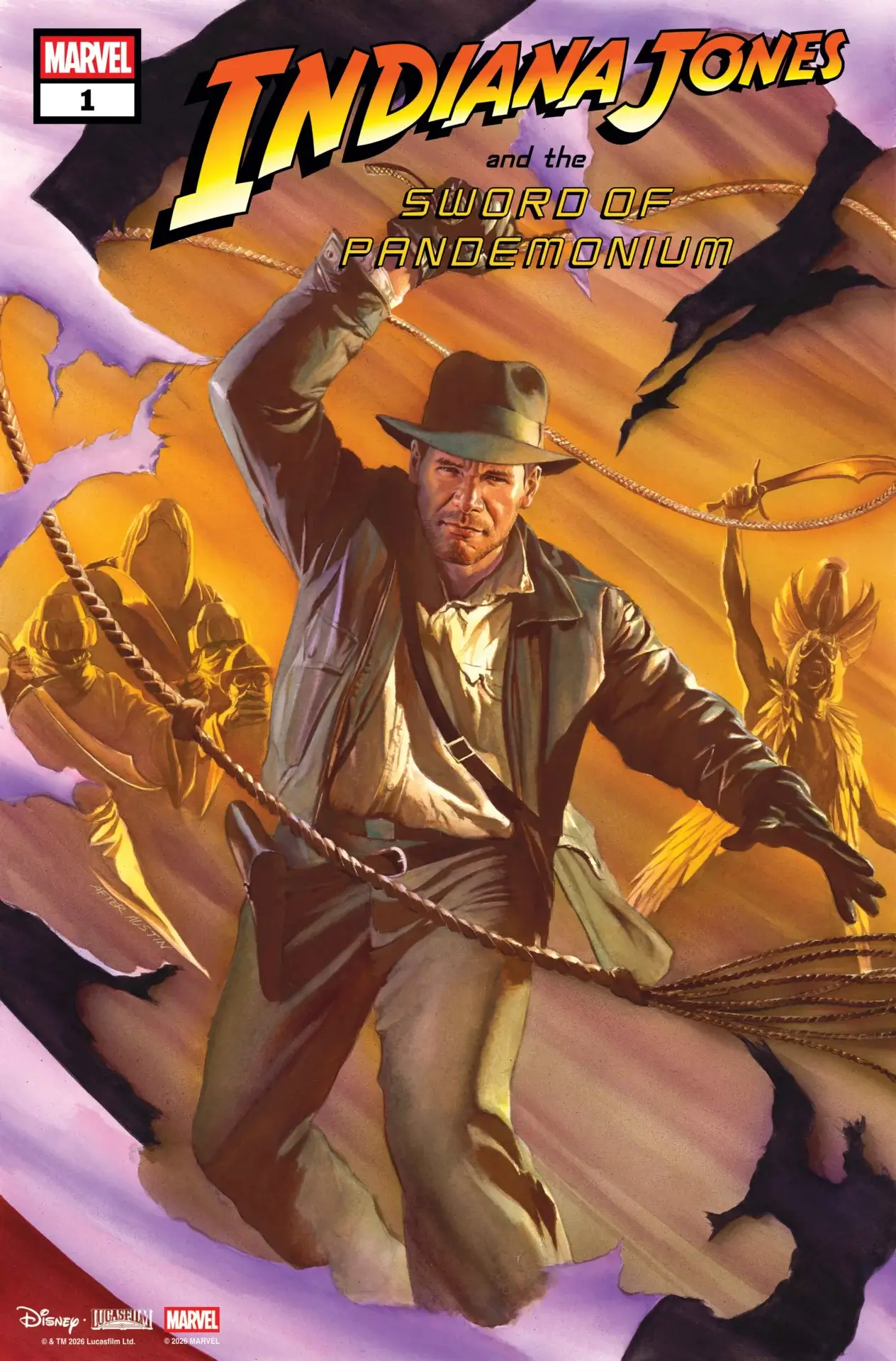 Indiana Jones and the Sword of Pandemonium #1 by Alex Ross