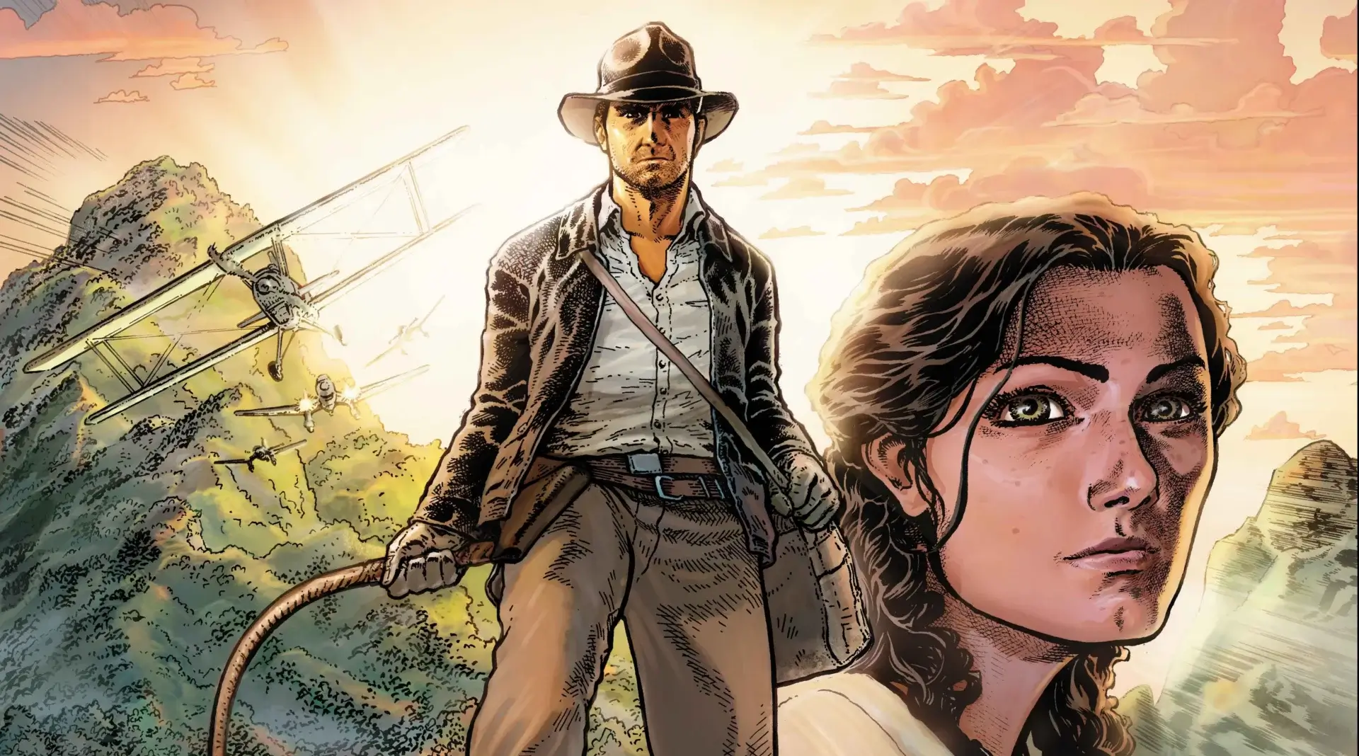 Indiana Jones and the Sword of Pandemonium #1 by Aaron Kuder featured