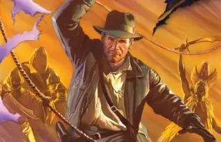 Indiana Jones and the Sword of Pandemonium #1 cover by Alex Ross