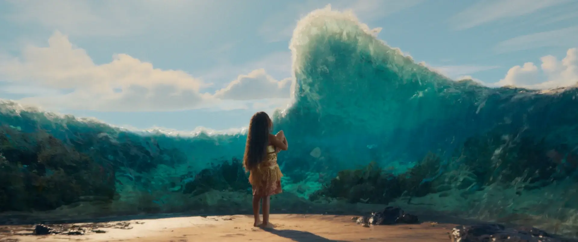 Moana in the new film.