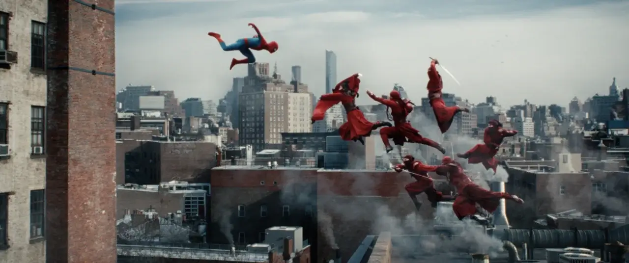 Spider-Man vs. The Hand in Brand New Day.