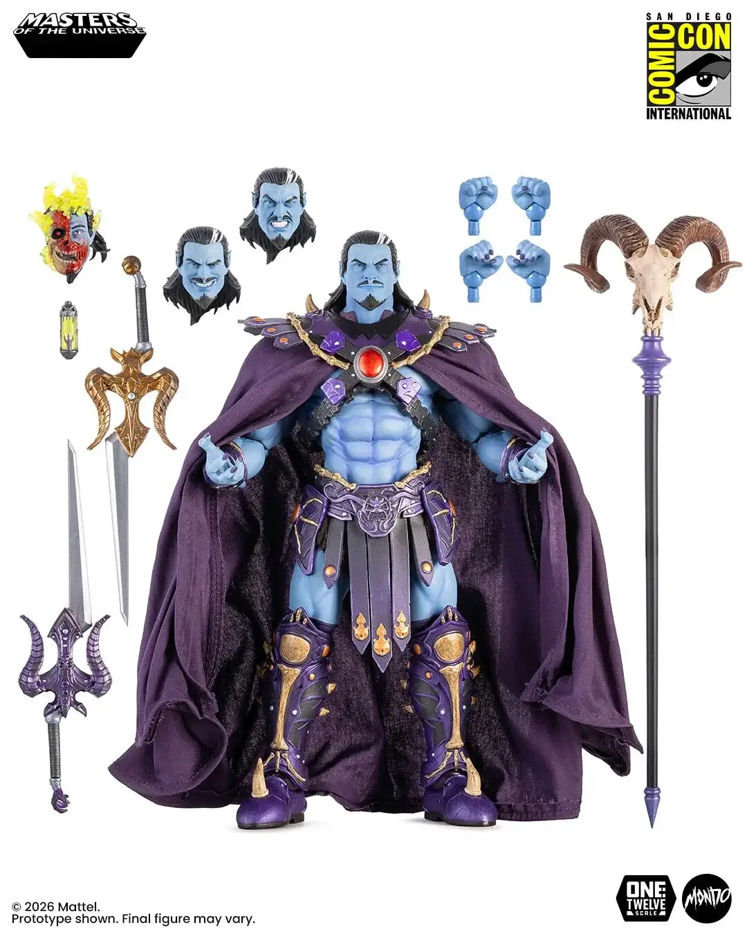 Masters of the Universe 200X - Keldor 1/12 Scale Figure - Timed Edition 4