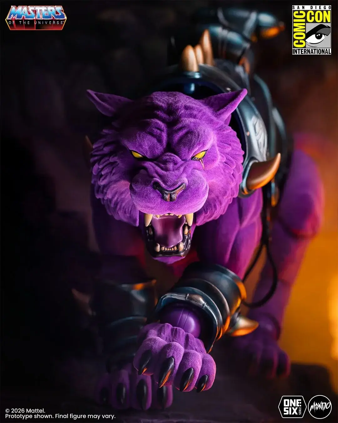 Masters of the Universe - Panthor 1/6 Scale Figure - Flocked Limited Edition 1
