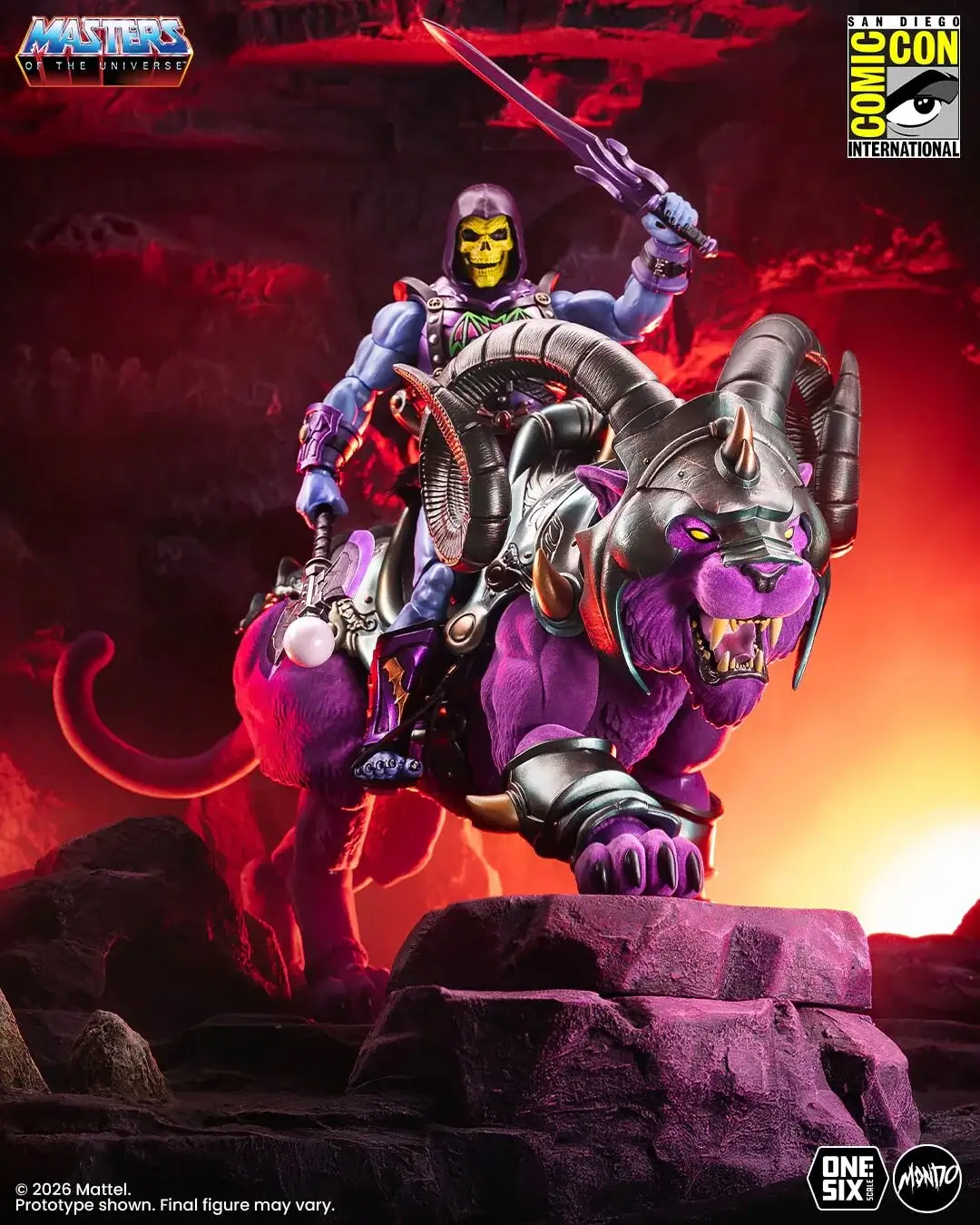 Masters of the Universe - Panthor 1/6 Scale Figure - Flocked Limited Edition 2