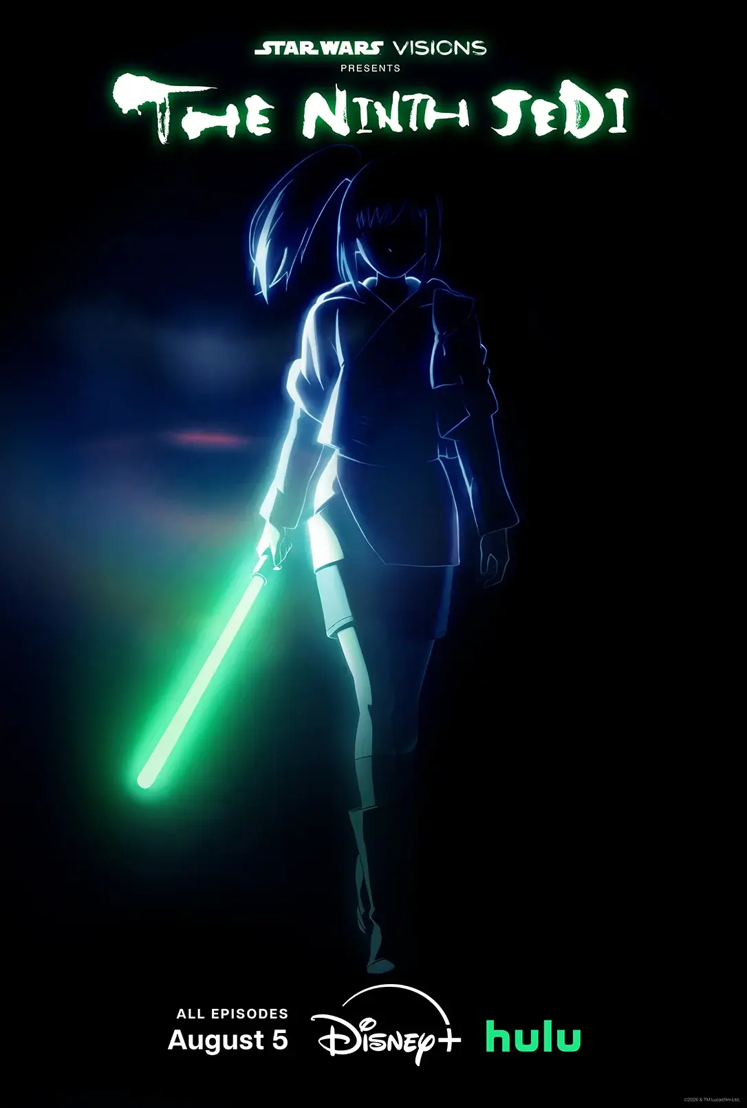 Star Wars: Visions Presents – The Ninth Jedi NA key visual
