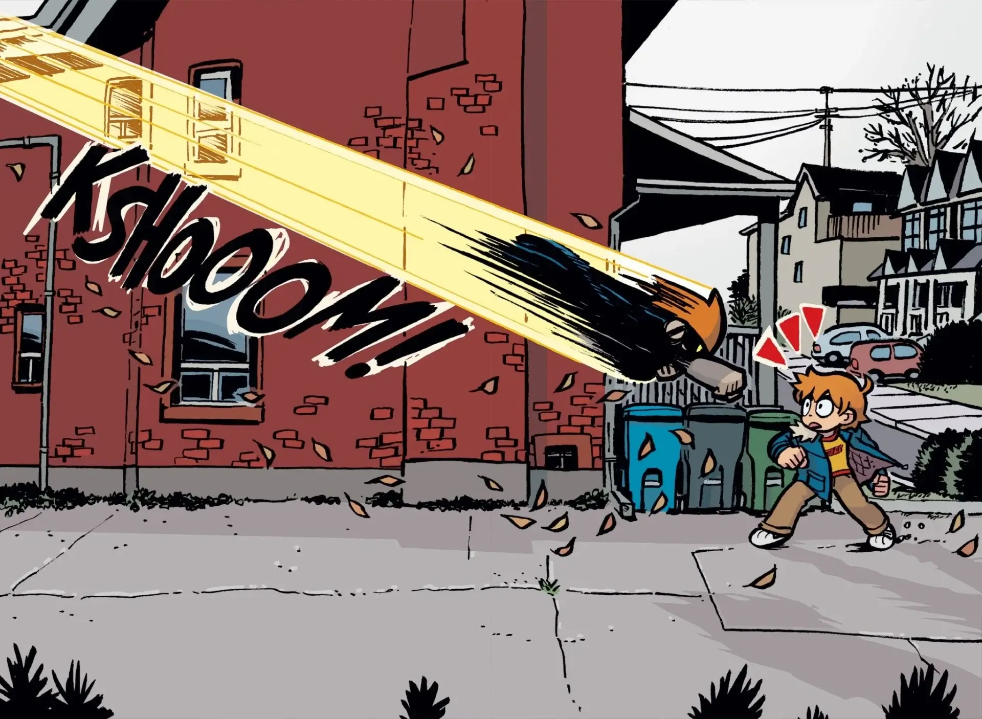 Scott Pilgrim EX: Dawn of Metal Scott preview art by Byran Lee O'Malley