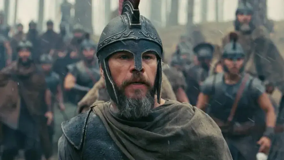 Matt Damon in The Odyssey.