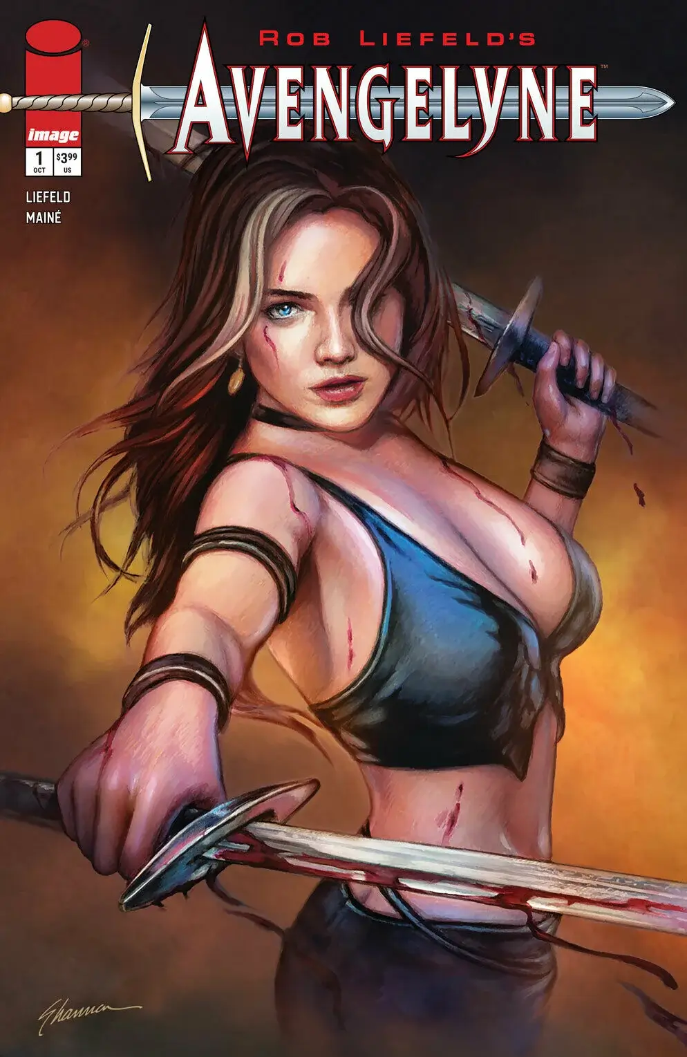 Avengelyne #1 cover D