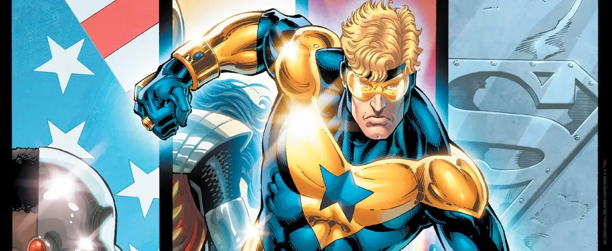 Booster Gold in the comics.