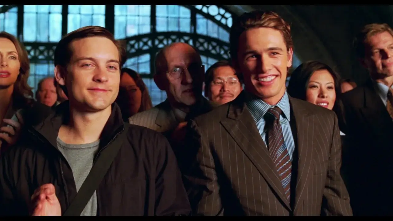 Peter and Harry in Spider-Man 2